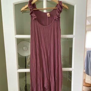 Smash + Tess Sweetheart Romper-mauve